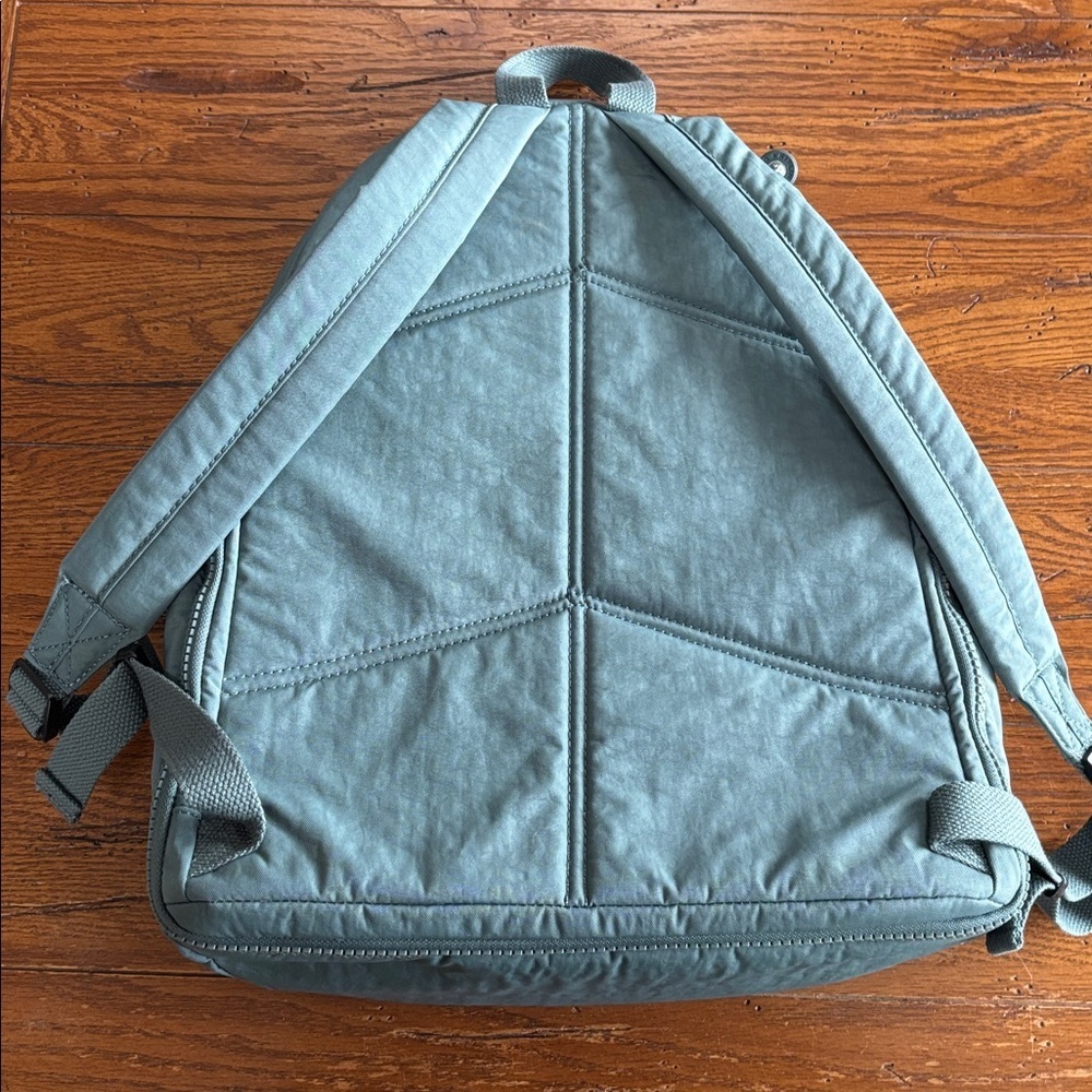 Kipling Harper Expandable Backpack Women’s Light Aloe Tonal Sage Green Travel - Picture 6 of 15